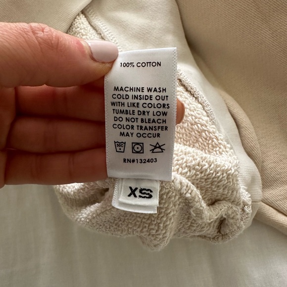 Cotton Citizen Beige Oversized Brooklyn Sweatshirt - Picture 8 of 9